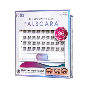 Falscara Starter Kit - 36 Lengthening Natural Wisps