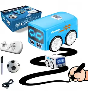 New Magic Mini RC Bus - Gesture Control Toy | 4 Fun Modes + Auto Light Changing | Ideal Gift for Boys & Girls | Boosts Kids’ Reaction & Creativity, Remote Control Car/Kart Rc Stunt Car Rc Model Car