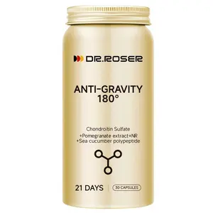 DR.ROSER 30 Capsules NAD+ Booster Anti-Aging Supplement with Urolithin A Elastic Collagen Sea Cucumber Stem Cells for Women & Men Edible Healthcare Colagen peptide Dietary Fitness  collagen#collagen peptide #supplements for women