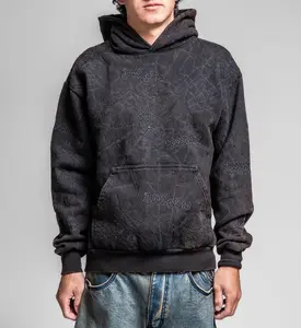 Affliction Men's Pullover Hoodie Darkness