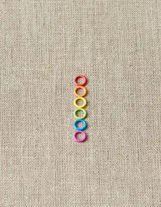 Cocoknits Colored Ring Stitch Markers