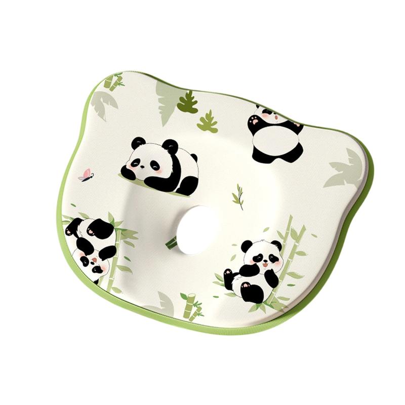 Baby Nap Pillow - Baby head shaper, Silicone Shaping Pillow for Correcting Head Shape & Preventing Sideways Sleeping - Comfortable Machine-Washable Head & Neck Support for Baby