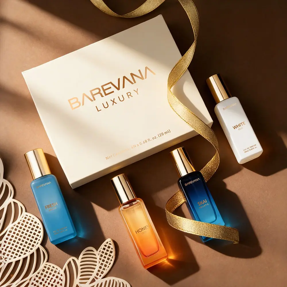 Luxury Him & Her Perfume Set | His & Hers Signature Fragrance Collection | Vegan Cruelty-Free Romantic Gift Scents Discovery Set, Perfume Gift Sets