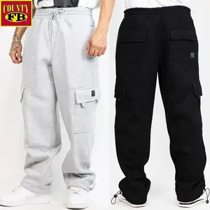 FB County Men's Heavyweight Fleece Cargo Sweatpants