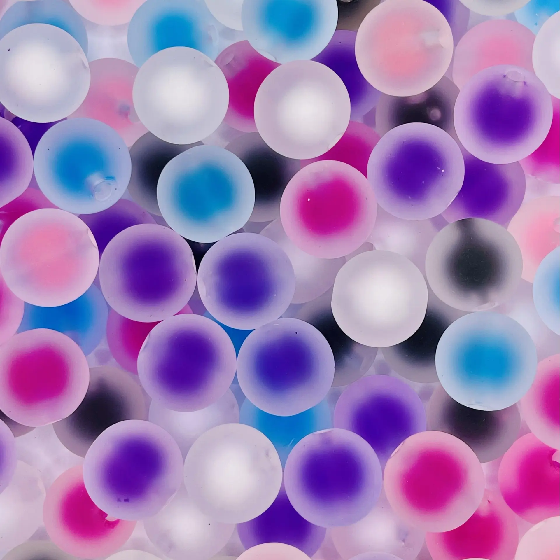 Color Craze 20mm Bead Collection Vibrant Beads for Beadable Pens & Crafts Assorted Colors and Designs Perfect for Crafting Enthusiasts