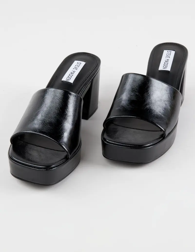 STEVE MADDEN Ilana Womens Platform Slide Sandals