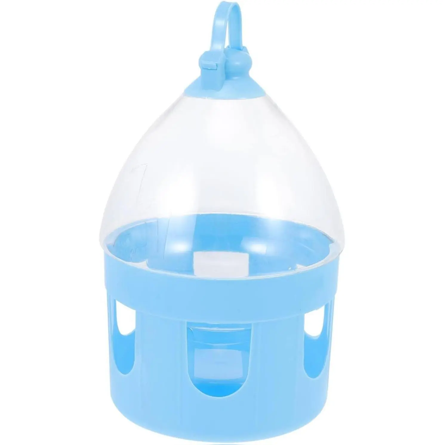 Bird Water Feeder Automatic Bird Feeder 1 piece 4L of 2L Waterer- Plastic Drinker with Handle, Large Capacity Pigeon Dispenser er for Pigeon s ing Dispenser