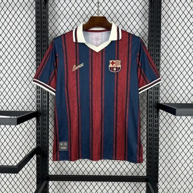 2026 Barcelona Limited-Edition Anniversary Soccer Polo Jersey - Collectible Sports Fan Streetwear Gift Item