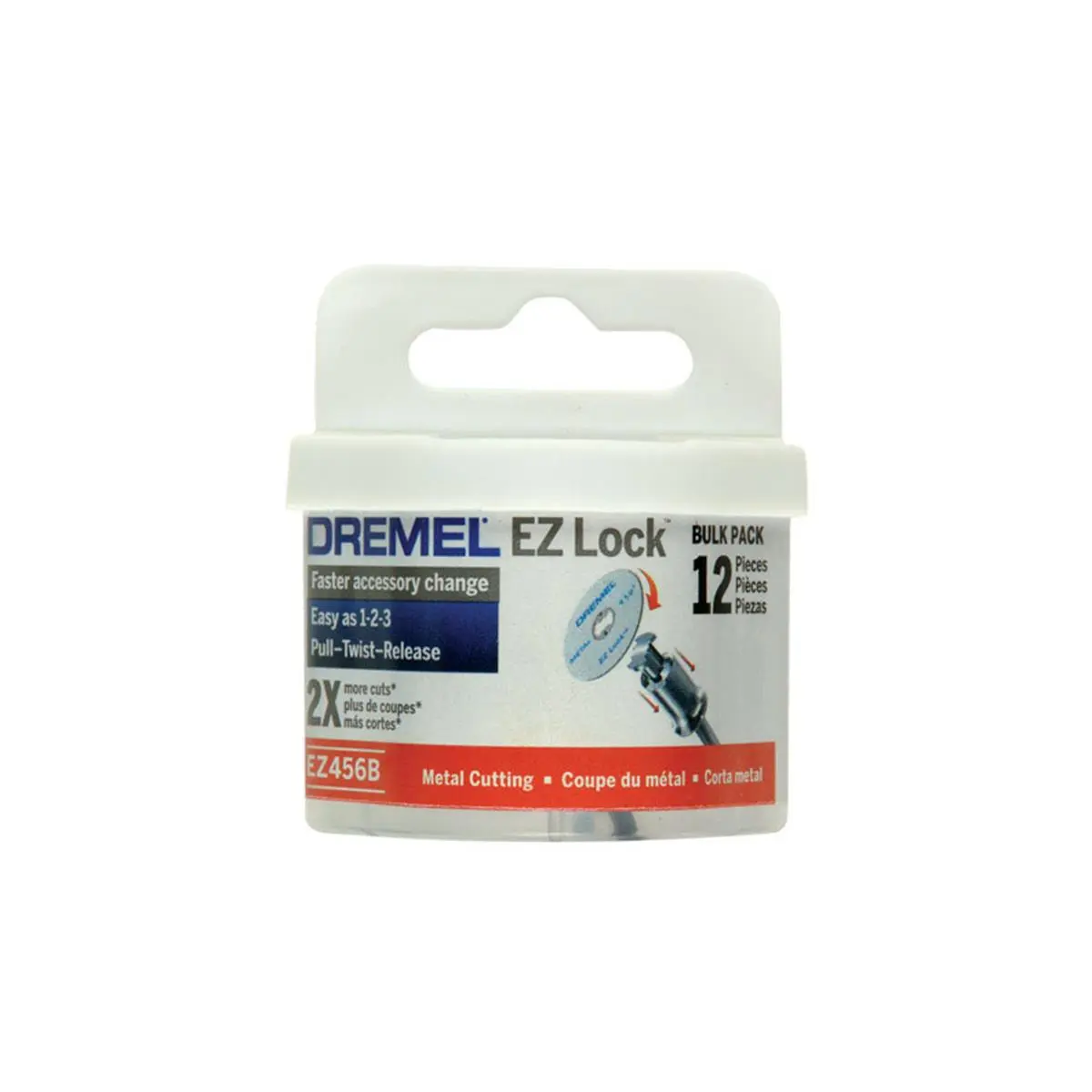 212 MAIN 2182939 Dremel Cutoff Wheels - High Quality Material Metal Cutting Tool, Pull-Twist-Release Quick Change, 12 Pieces Reptile & Amphibian Cleaning Accessory