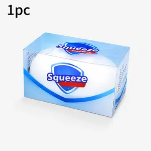 Soft White Soap Slow Rebound Stress Relief Fidget Toy Soft Simulated Squeeze Anti Anxiety Decompression Relaxing Holiday Gifts Stress Relief Squishy，Indoor leisure equipment，Outdoor leisure equipment