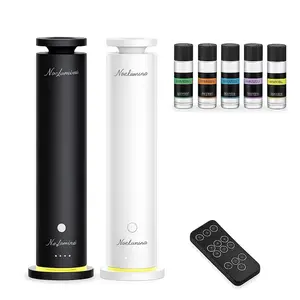 Scent Diffuser kit | Covers an area of ​​up to 1500 square feet | Cold-Air Diffusion Technology with | Touch and remote control | night light with 3 brightness levels | timer switch（Does not contain essential oils）