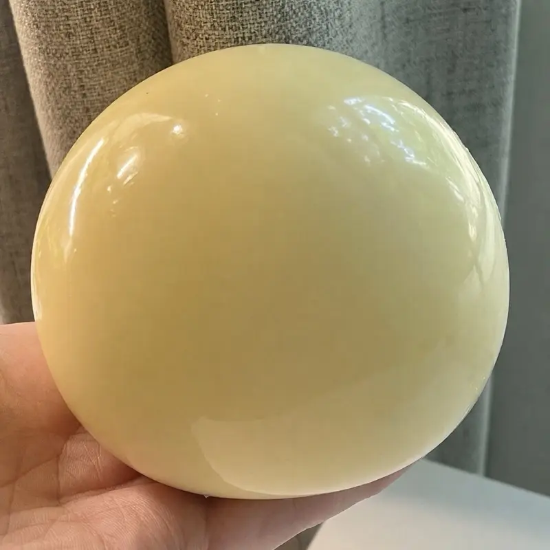 Butter Ball - Clay + Shaving Cream Filled Squishy - Glossy Satisfying Fidget