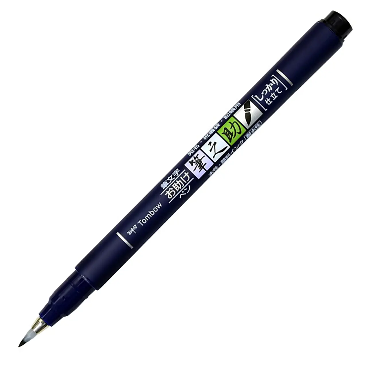 Tombow Fudenosuke Hard Tip Brush Pen, Black (GCD-111)