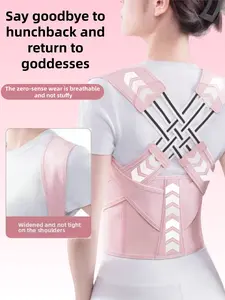 Luxe Curve 1 Count Spine Alignment Prevent Hunchback Brace Corset,Waist Trainer,Adjustable Posture Corrector Back Neck Upper Back Support, Waist Cincher,Breathable Girdle,Posture Design Shapewear Belts,Suitable for Office,Work,Study, Versatile Use