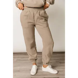 Comfort Zone Joggers - Mocha Lace
