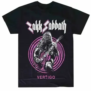[SALE UP TO 30%] Zakk Wylde Sabbath Vertigo Tee Shirt Black Unisex S-5XL IM1146, Unisex Shirt Made Using 100% US Cotton, Design & Printed In The USA