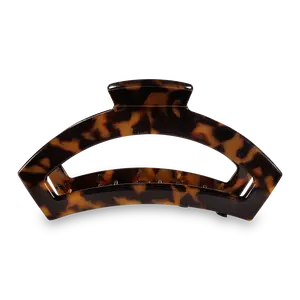 TELETIES -  Tortoise - Open Large Hair Clip