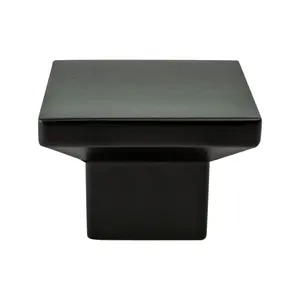 212 MAIN Berenson Elevate Door Knob, Matte Black, Smooth Finish, Perfect for Contemporary Home Decor