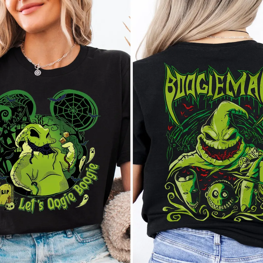 Boogie Man Shirt, Halloween Boogie T-Shirt, The Nightmare Before Christmas, Oogie Boogie Shirt, Boogieman Tee, Family Halloween Party 2025