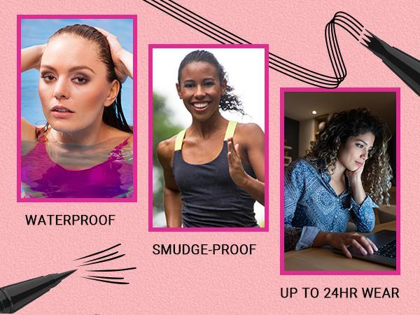 iMethod Eyebrow Pencil, Hair-like Eyebrow Pen, 2-in-1 Waterproof Brow Pen with 4 Tip, with Dual-ended Eyebrow Brush, Cosmetic