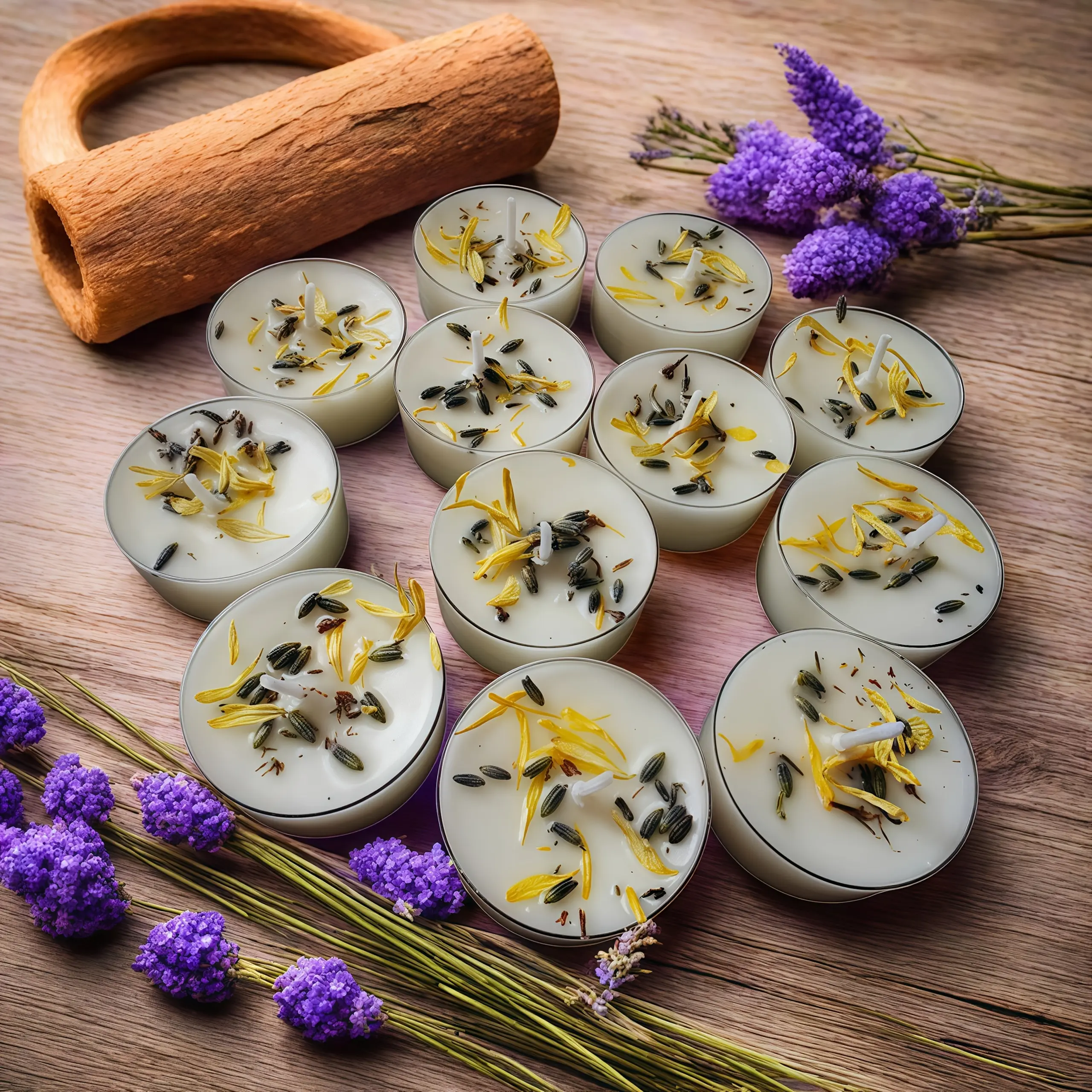 12 Pack Mini Soy Tealight Candles, 0.7x1.5 inch Scented Candles (Rose/Lavender/Jasmine), Long-Lasting Aromatherapy Candles for Home Decor, Christmas, Mothers Day, Halloween, and Holiday Gifts