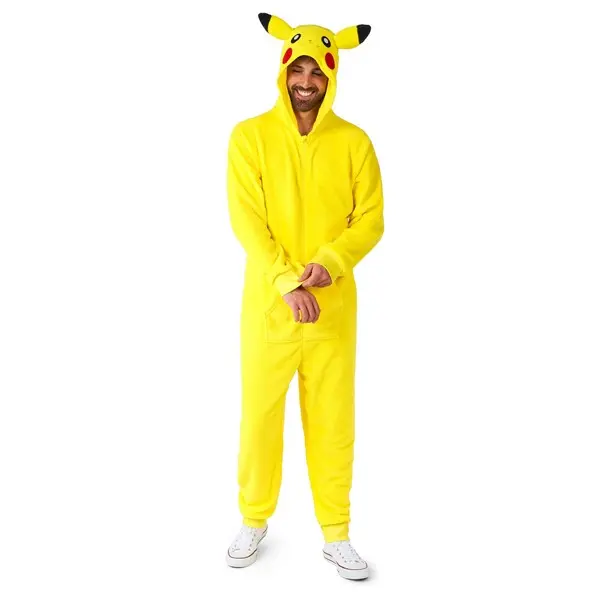 Adult Pokémon Pikachu Costume Onesie