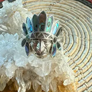 Chief Abalone Ring