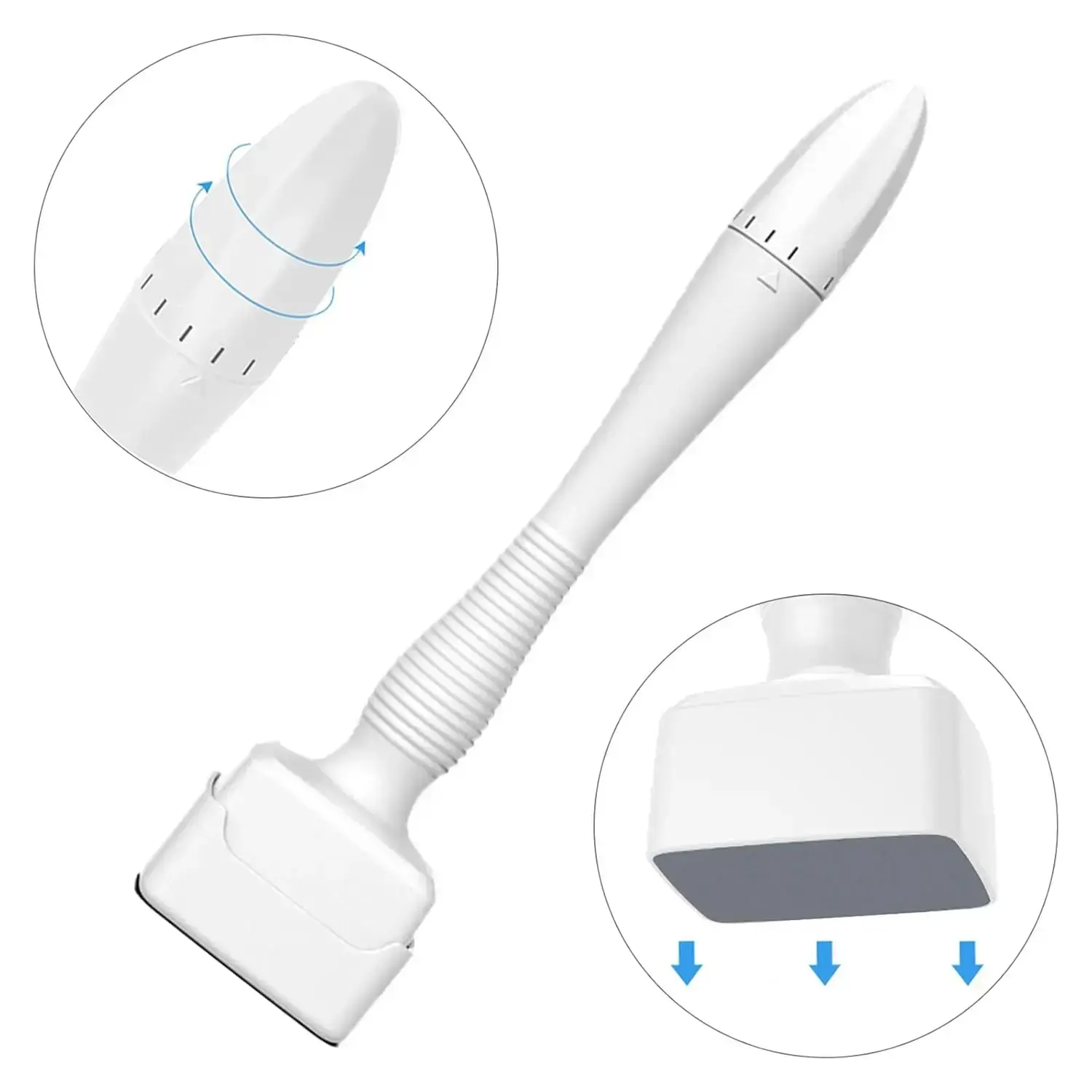 140 Microneedle Derma Roller,Microneedling Derma Stamp Pen 0.25mm,Derma Stamp for Men Women Home Use face hair beard