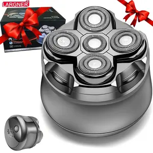 Largner 5D Electric Shaver for Women, Rechargeable Wet & Dry Use, Waterproof Painless Hair Removal, Long Battery Life, Easy Clean