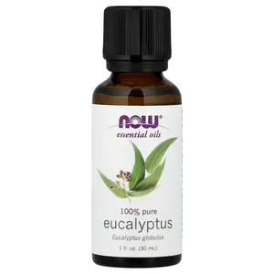 NOW Foods Essential Oils, Eucalyptus, 1 fl oz (30 ml)