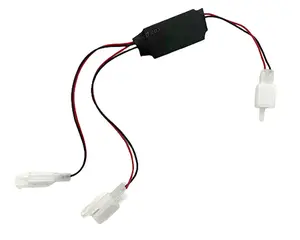Constant Voltage Wire Adapter for LED Side Light, Bright Ring Light Only, White Connector (Part #19093) Fits TT1000R, TTMAX