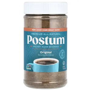 Postum Instant Warm Beverage, Original, Caffeine Free, 8 oz (227 g)