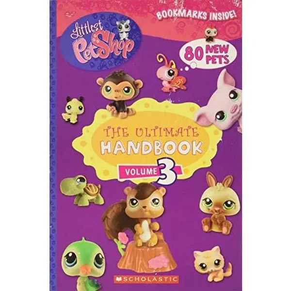 USED Book - The Ultimate Handbook Volume 3 Littlest Pet Shop Bookmarks Inside by Editor-Littlest Pet Shop (Paperback) - english