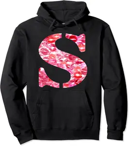 Lipstick Kisses For Boyfriend S Pullover Hoodie - Ciennaslay Shop 22B0CQWM4SYK