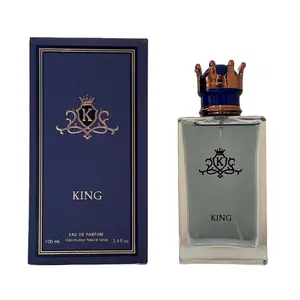 KING FOR MEN 3.4fl.oz, Top notes are Juniper Berries, Orange, Perfume for men, Gift for man fragrance