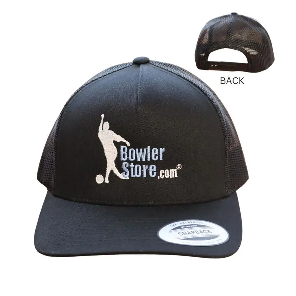 Bowlerstore.com Snapback Hat, Adjustable Trucker Hat, Custom Embroidered Hat