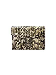 Pre-owned GUCCI leather Crossbody Bags Dionysus Python Wallet On Chain IRIS184