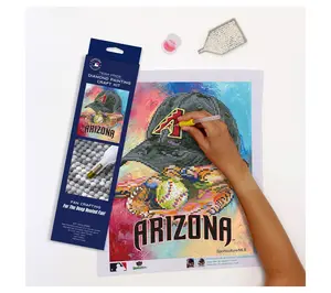 Sporticulture Team Pride MLB Diamond Painting Craft Kit