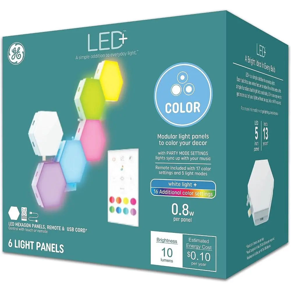 General Electric LED + Color Tile Light Bulb General Electric LED + Color Tile Light Bulb