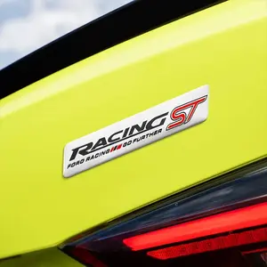 3D Aluminum Decals Modified Stickers ST Racing Car Logo Badge Sticker Fashion Styling Auto Emblem For Ford Focus 2 3 Mondeo Mk2