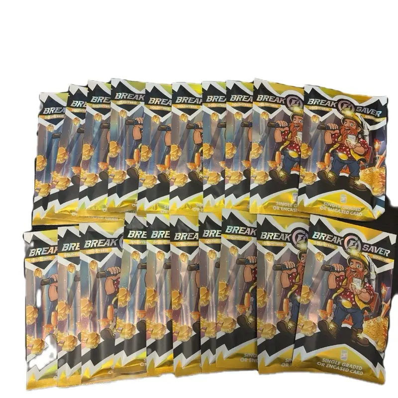 (20 Hits) GOLD PACKS Sports Trading Card Pack NFL/MLB/NBA Trading Card Only Break Authentic Collectible Cards