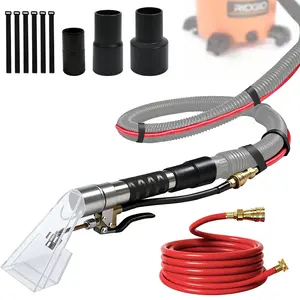 Shop Vac Extractor Kit with Wand and Hose, Adapter Converts Vacuum to carpet & upholstery Extractor for auto detailing & home