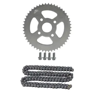 420 50T 40mm Rear Chain Sprocket with 140 Links Motorcycle Chain for ATV UTV Quad Buggy Go Kart Karting Four Wheeler Lawn Mower Trail Mini Bike Coleman CT200U CT200U-EX BT200X