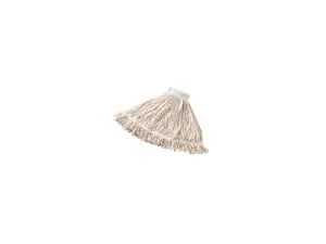 RUBBERMAID COMMERCIAL FGD25306WH00 5 in String Wet Mop, 18 oz Dry Wt, Side Gate
