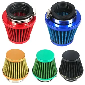 Suitable for ATV Off-Road Motorcycle Mushroom Head Iron Air Filter Replacement 38mm Motorcycle Air Filter Cleaner Motor Parts Accessories