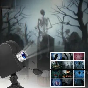 Transform your space this season with our 12 movies Halloween holographic party!