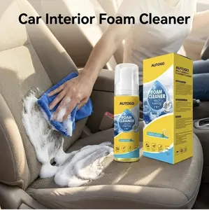 2026 Foam Cleaner 150ml Deep Stain Removal for Car Interior Home Furniture Plastic Fabric Upholstery Multi-Purpose Spray foam