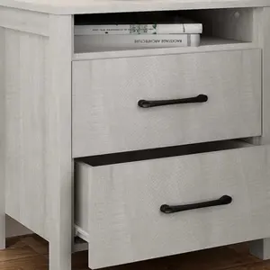 Allysyn 22.7" 2 Drawer Nightstand