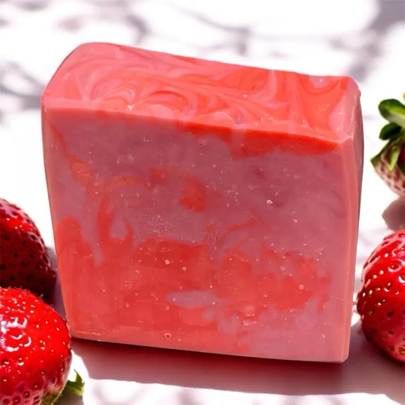 Pink Strawberry Soap