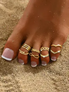 Adjustable Foot Ring, Fashionable Foot Ring for Women & Girls, Trendy All-match & Exquisite Body Jewelry for Birthday Gift